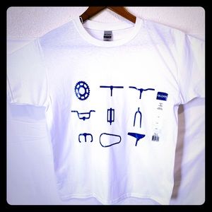 Kids bike themed shirt